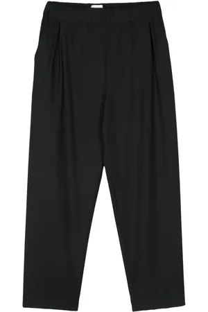 LANEUS Pantalones de tiro caído
