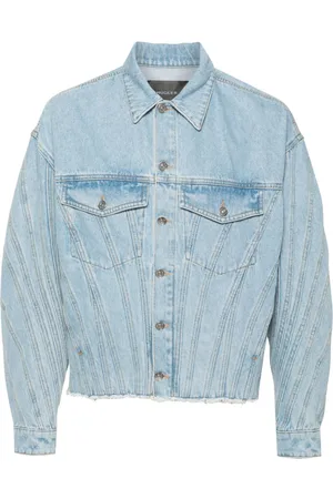 MUGLER Chaqueta vaquera con paneles