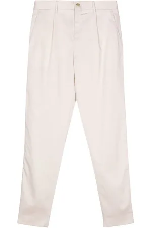 CANALI Pantalones chinos con corte slim