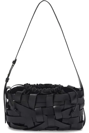 Jil Sander Bolso de mano con diseño entretejido