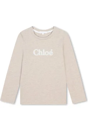 Chloé Camiseta con eslogan estampado