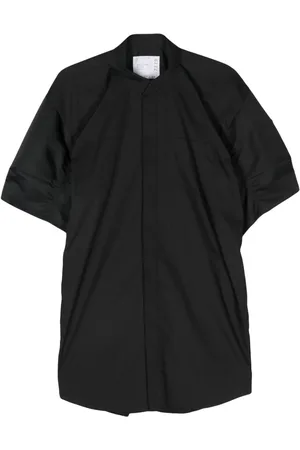 SACAI Vestido camisero corto