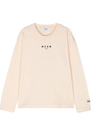 Msgm Camiseta con logo estampado