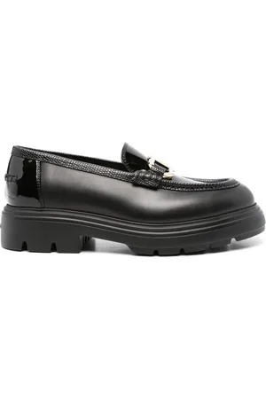 Salvatore Ferragamo Mocasines con placa Gancini