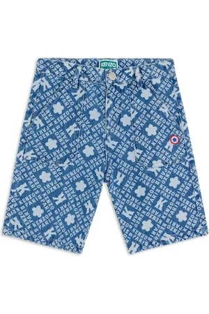Kenzo Pantalones vaqueros cortos estampados