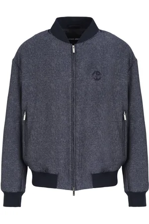 Giorgio Armani Chaqueta bómber con logo bordado