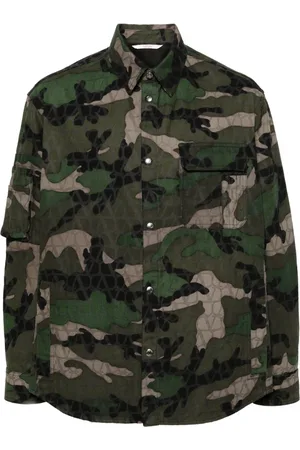 VALENTINO GARAVANI Chaqueta con motivo militar