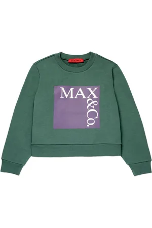 MAX&Co. Kids Sudadera con logo estampado