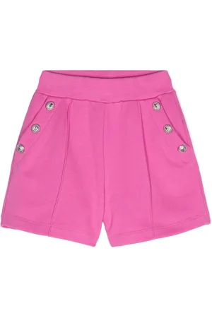 Balmain Pantalones cortos con botones en relieve