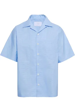 Prada Camisa con logo en jacquard