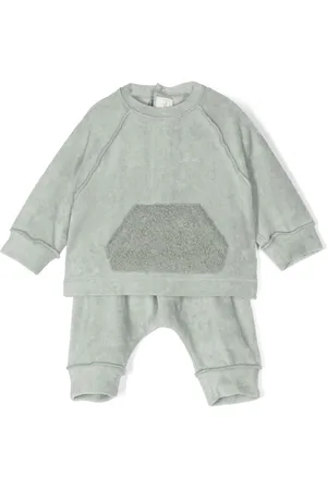 TEDDY & MINOU Set con pantalones y logo bordado