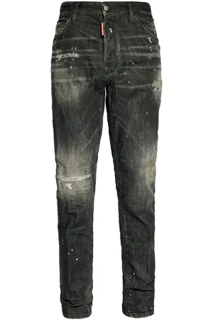 Dsquared2 Vaqueros con efecto envejecido