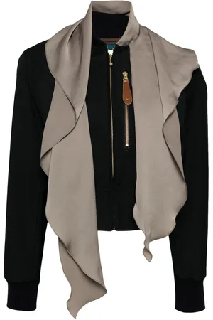 Kolor Chaqueta corta con detalle de pañuelo