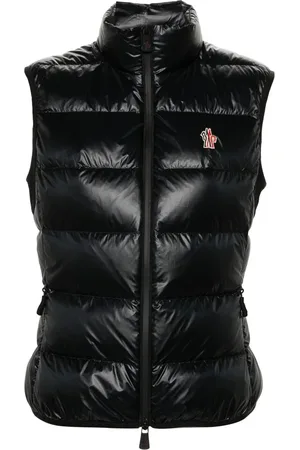 Moncler Chaleco con parche del logo