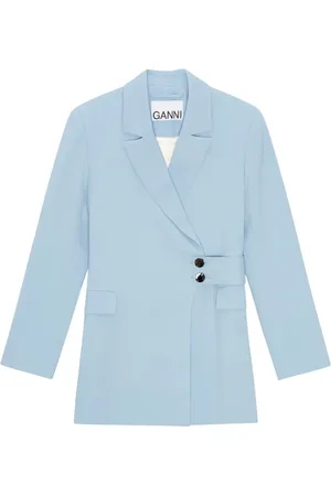 Ganni Blazer con cinturón