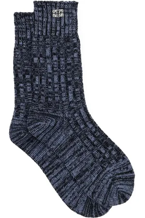 Ganni Calcetines de canalé