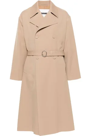 Jil Sander Gabardina lisa