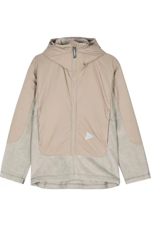 and wander Chaqueta con logo estampado