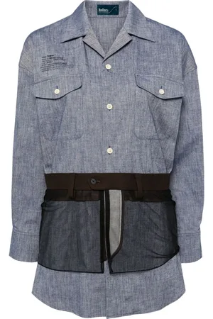 Kolor Camisa con aplique de tul
