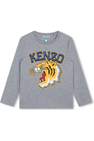 Kenzo Camiseta con logo estampado