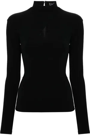 MUGLER Top con motivo de estrella