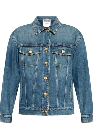 Moschino Chaqueta vaquera con motivo Bear