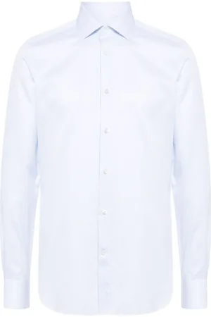Ermenegildo Zegna Camisa a rayas diplomáticas