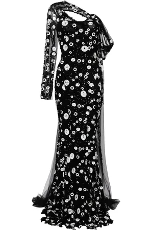 Saiid Kobeisy Vestido de fiesta con lentejuelas