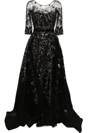 Saiid Kobeisy Vestido de fiesta con lentejuelas