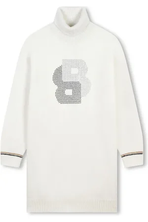 HUGO BOSS Vestido con apliques de strass