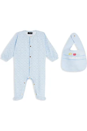VERSACE Set de pelele con logo estampado