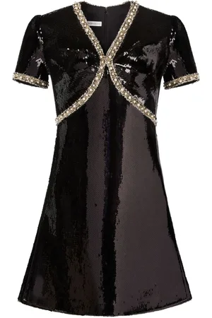 Nina Ricci Vestido corto con lentejuelas