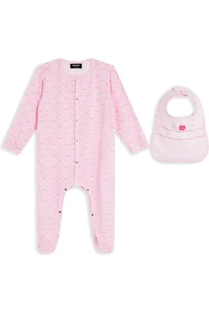 VERSACE Set de pelele con logo estampado