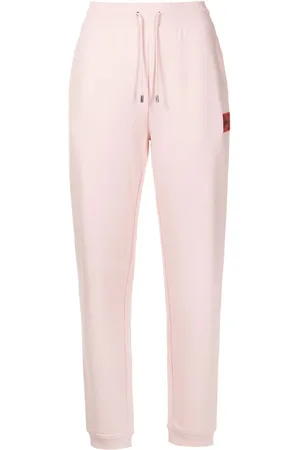 HUGO BOSS Pantalones de chándal con parche del logo