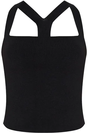 Cult Gaia Top Crawford de punto