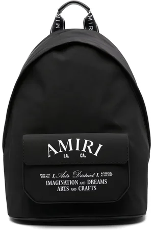 AMIRI Mochila con logo estampado