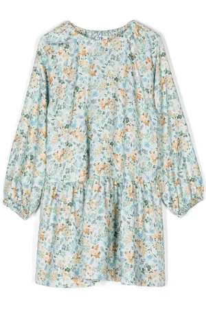 Il gufo Vestido con motivo floral
