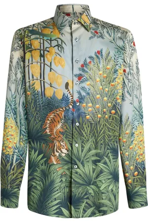 Etro Camisa estampada