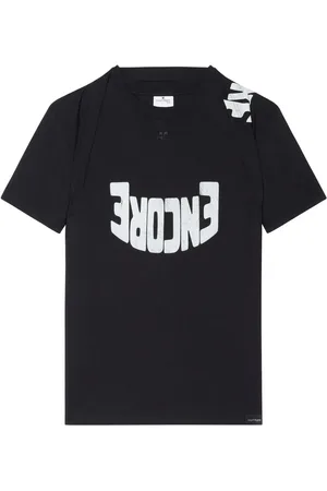 Courrèges Camiseta con motivo gráfico