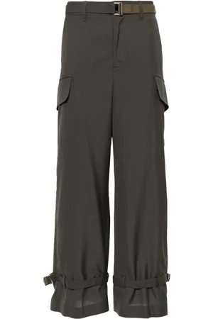 SACAI Pantalones anchos tipo cargo