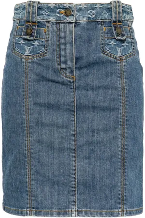 LOUIS VUITTON Falda vaquera 1990-2000