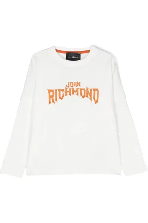 John Richmond Camiseta con logo bordado