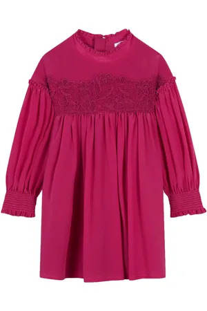 Chloé Vestido con detalles de encaje