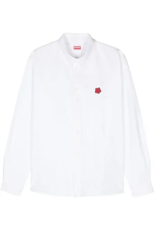 Kenzo Camisa con bordado Boke Flower