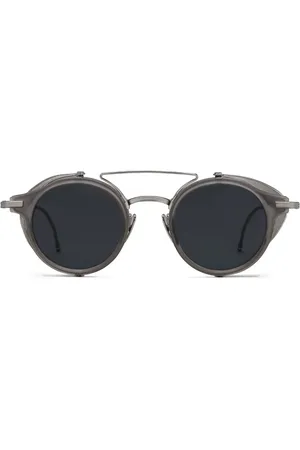 Thom Browne Gafas de sol con montura redonda
