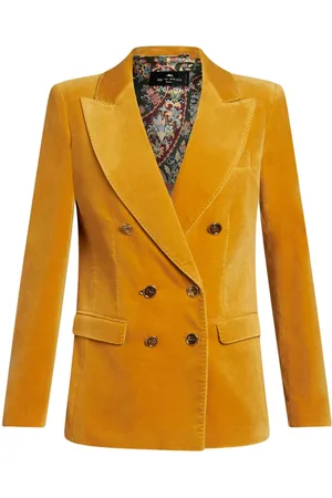 Etro Blazer con botones y logo grabado