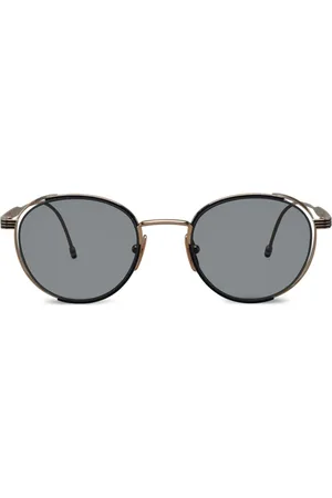 Thom Browne Gafas de sol con montura redonda