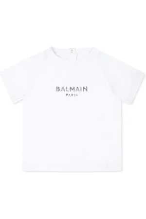 Balmain Camiseta con logo estampado