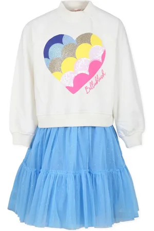 Billieblush Vestido con aplique de corazón