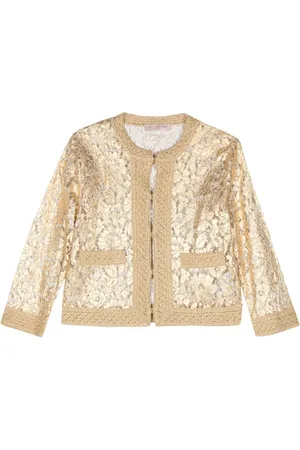 VALENTINO GARAVANI Chaqueta con encaje floral